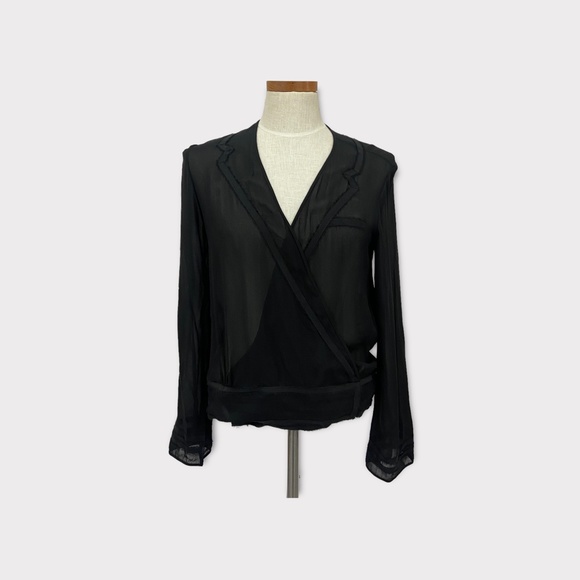 Marc Jacobs Sheer Black Top - Picture 2 of 9